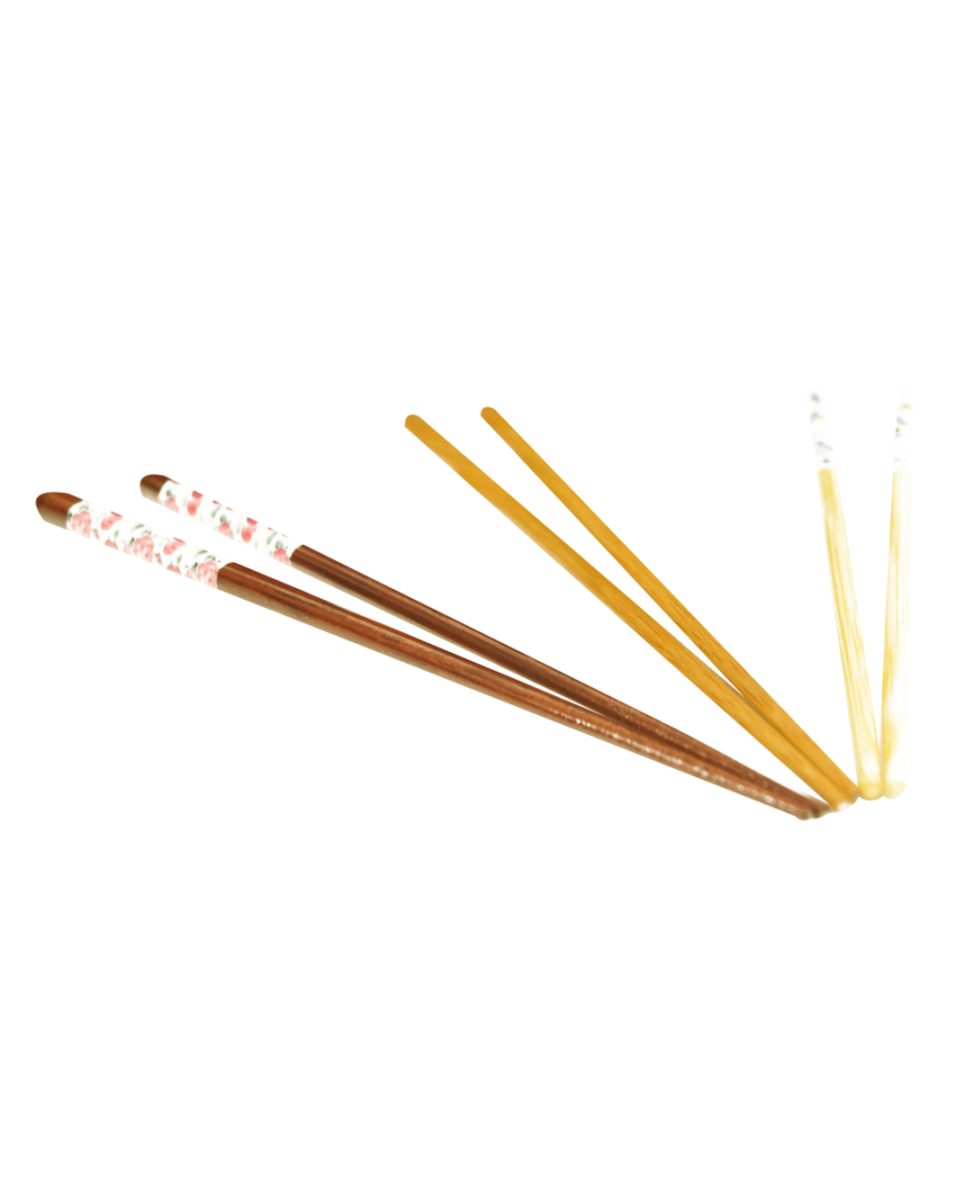 Fettucini 5 Çift Chopstick resmi