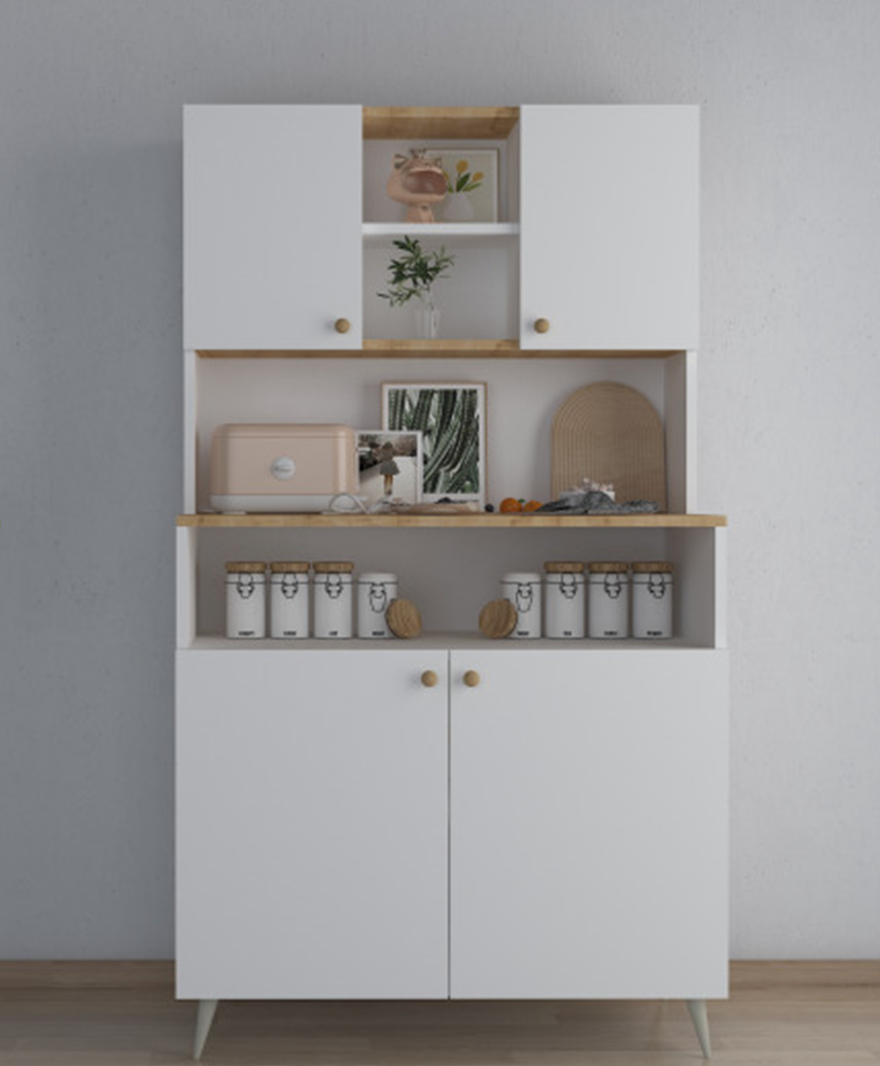 Çok Amaçlı Minimal Mutfak Dolabı resmi